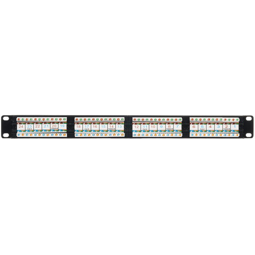 Купить Патч-панель Lanmaster TWT-PP24UTP/6  1614519. Характеристики, отзывы и цены в Донецке