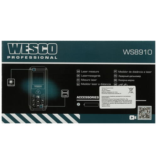 Купить Лазерный дальномер Wesco WS8910  5094365. Характеристики, отзывы и цены в Донецке