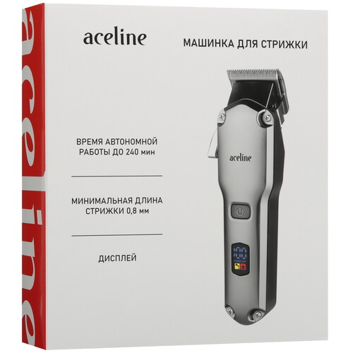 Купить Машинка для стрижки Aceline HС-676 серый/черный  5611191. Характеристики, отзывы и цены в Донецке