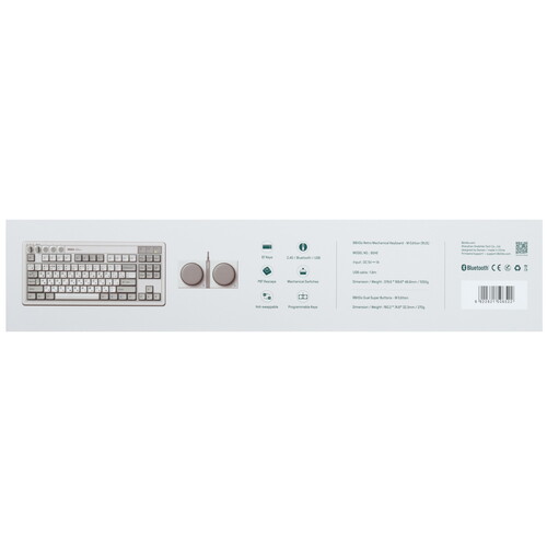 Купить Клавиатура  проводная + беспроводная 8BitDo Retro Mechanical Keyboard - M Edition  5465239. Характеристики, отзывы и цены в Донецке