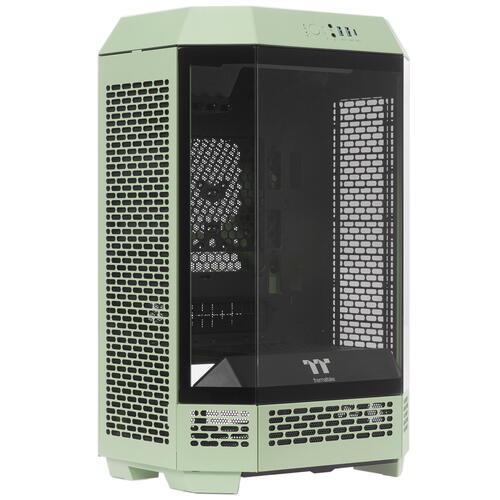 Купить Корпус Thermaltake The Tower 300 Matcha Green [CA-1Y4-00SEWN-00] зеленый  5447919. Характеристики, отзывы и цены в Донецке