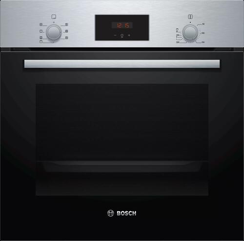 Купить Электрический духовой шкаф Bosch HBF133BR0 серебристый  9105355. Характеристики, отзывы и цены в Донецке
