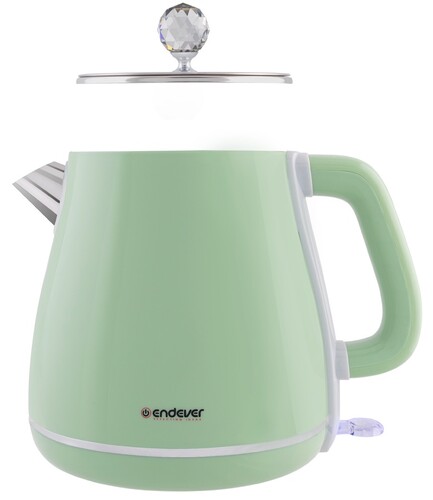 Купить Электрочайник Endever Skyline KR-253S зеленый  5369856. Характеристики, отзывы и цены в Донецке