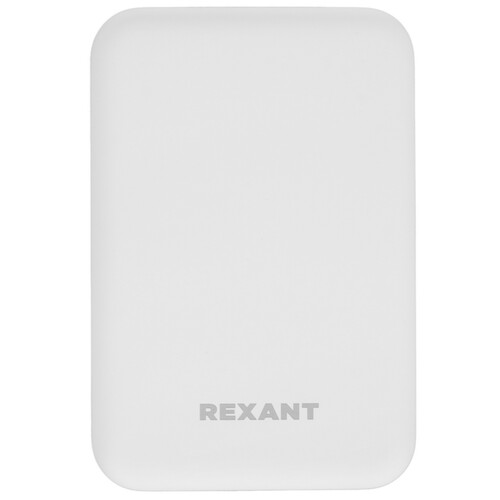 Купить Портативный аккумулятор REXANT 30-2054 белый  9190008. Характеристики, отзывы и цены в Донецке