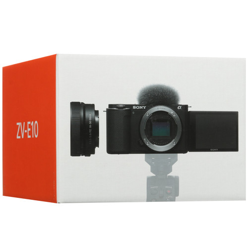 Купить Беззеркальный фотоаппарат Sony Alpha ZV-E10 kit E PZ 16-50mm F3.5-5.6 OSS II черный  5660326. Характеристики, отзывы и цены в Донецке