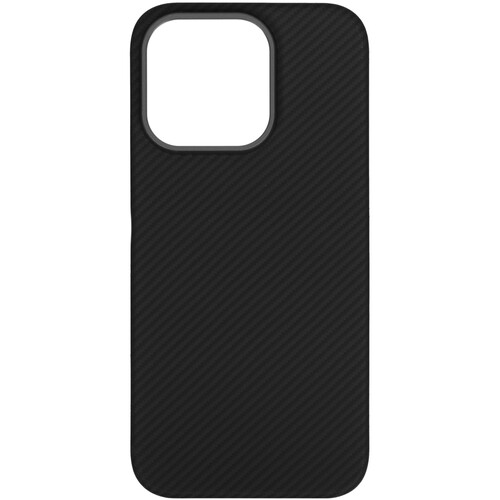 Купить Накладка  KEYRON Carbon для Apple iPhone 16 Pro черный  9131599. Характеристики, отзывы и цены в Донецке