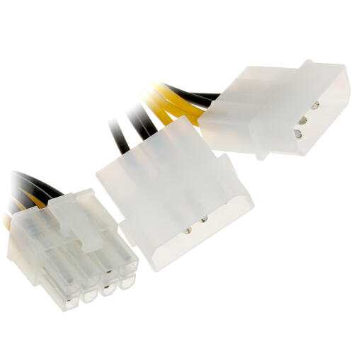 Купить Переходник для блока питания FinePower 2xMolex(M) - PCI-E 8pin(F)  1353845. Характеристики, отзывы и цены в Донецке