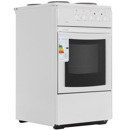 Купить Электрическая плита FLAMA AE 14025 W белый  1350300. Характеристики, отзывы и цены в Донецке