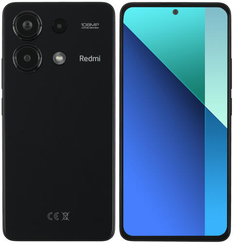 Купить 6.67" Смартфон Xiaomi Redmi Note 13 128 ГБ черный  5440482. Характеристики, отзывы и цены в Донецке