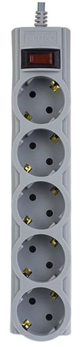 Купить Сетевой фильтр Perfeo POWERX PF_A4719 серый  9172313. Характеристики, отзывы и цены в Донецке