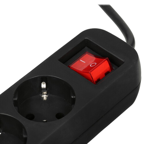 Купить Удлинитель Defender G330 черный  9204480. Характеристики, отзывы и цены в Донецке