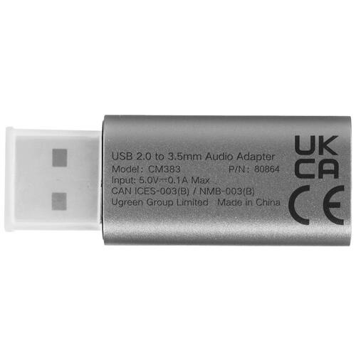 Купить Внешняя звуковая карта Ugreen CM383  5022498. Характеристики, отзывы и цены в Донецке