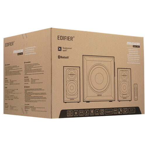 Купить Колонки Edifier M601DB черный  4886881. Характеристики, отзывы и цены в Донецке