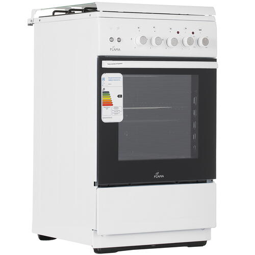 Купить Комбинированная плита Flama L RK 23-126 белый  5305309. Характеристики, отзывы и цены в Донецке