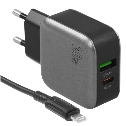 Купить Сетевое зарядное устройство Borofone BAS54A черный  5609276. Характеристики, отзывы и цены в Донецке