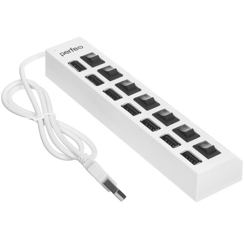 Купить USB-разветвитель Perfeo PF-H033  5481785. Характеристики, отзывы и цены в Донецке