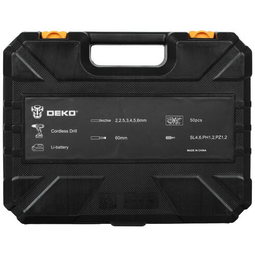 Купить Дрель-шуруповерт DEKO DKCD20 Black Edition SET 3 MAX 20V  5343163. Характеристики, отзывы и цены в Донецке