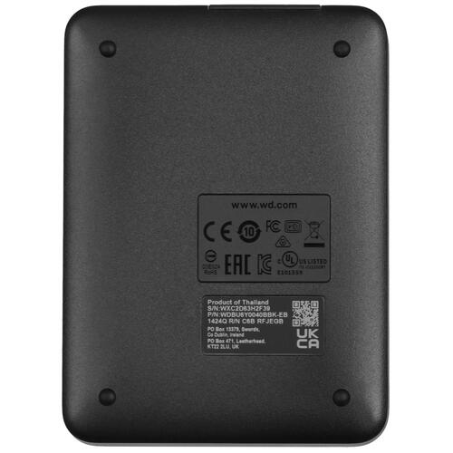 Купить 4 ТБ Внешний HDD WD Elements Portable [WDBU6Y0040BBK-CESN]  5433293. Характеристики, отзывы и цены в Донецке
