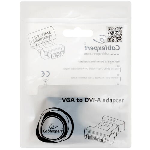 Купить Переходник однонаправленный Cablexpert DVI-A - VGA  1614681. Характеристики, отзывы и цены в Донецке