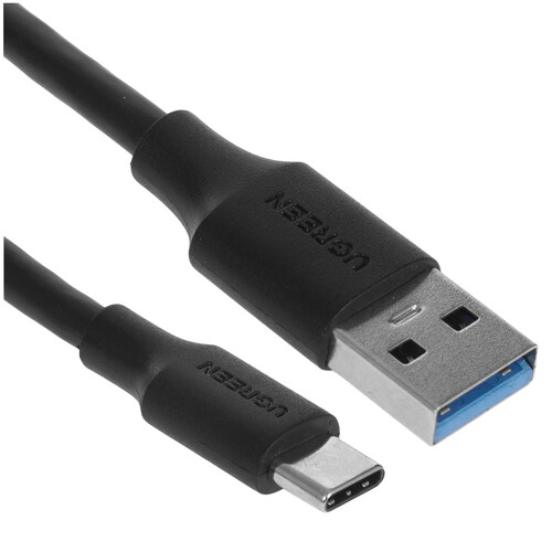 Купить Кабель круглый Ugreen USB Type-C - USB 3.2 Gen 1 Type-A черный 0.5 м  9155057. Характеристики, отзывы и цены в Донецке