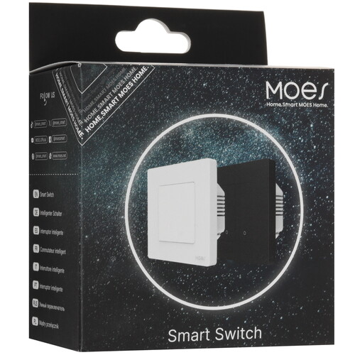 Купить Умный выключатель MOES SR-ZS  5635800. Характеристики, отзывы и цены в Донецке