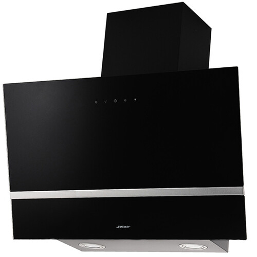 Купить Вытяжка наклонная Jetair CLIFF 60/A/BL черный/серебристый  9014722. Характеристики, отзывы и цены в Донецке