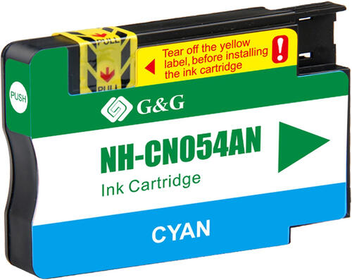 Купить Картридж G&G NH-CN054AN голубой  9906813. Характеристики, отзывы и цены в Донецке