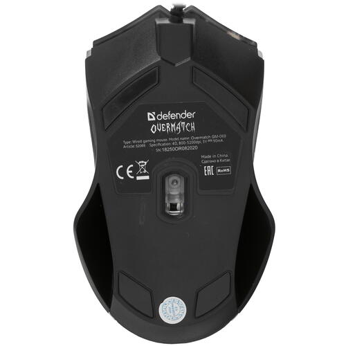 Купить Мышь проводная Defender Overmatch GM-069  4711734. Характеристики, отзывы и цены в Донецке