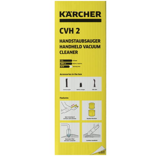 Купить Пылесос   ручной Karcher CVH 2  белый  9066492. Характеристики, отзывы и цены в Донецке