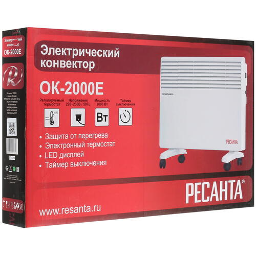 Купить Конвектор Ресанта ОК-2000Е  1076897. Характеристики, отзывы и цены в Донецке