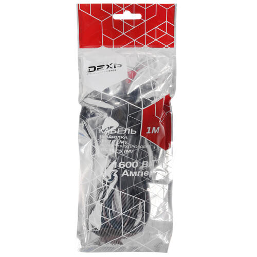 Купить Кабель питания DEXP CEE 7/7 - IEC 320 C5  1116221. Характеристики, отзывы и цены в Донецке