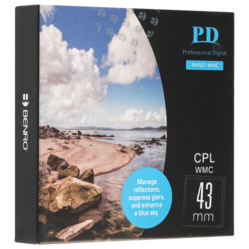 Купить Светофильтр Benro PD CPL-HD WMC 43 мм  5359132. Характеристики, отзывы и цены в Донецке