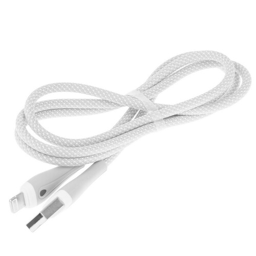 Купить Кабель круглый Borofone Lightning 8-pin - USB 2.0 Type-A серый 1 м  9238178. Характеристики, отзывы и цены в Донецке