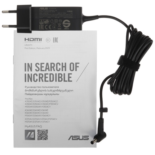 Купить 17.3" Ноутбук ASUS VivoBook 17X M3704YA-AU129 серебристый  5459139. Характеристики, отзывы и цены в Донецке