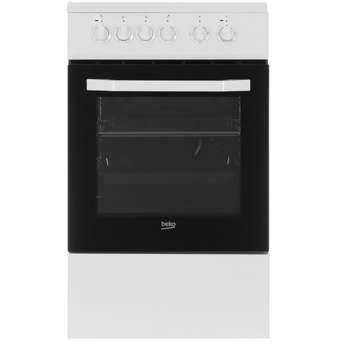 Купить Электрическая плита Beko FFSS57001W белый  9206795. Характеристики, отзывы и цены в Донецке