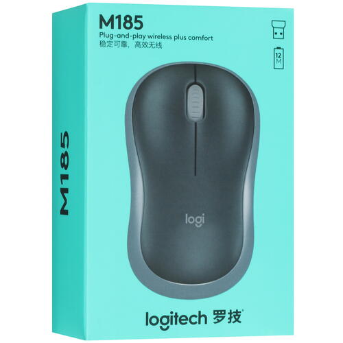 Купить Мышь беспроводная Logitech M185  5074576. Характеристики, отзывы и цены в Донецке