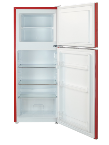 Купить Холодильник с морозильником   Ascoli ARDFRR120 красный  9303251. Характеристики, отзывы и цены в Донецке