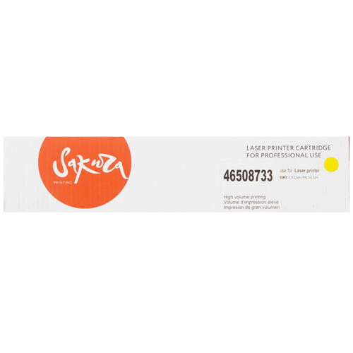 Купить Картридж лазерный SAKURA 46508733 желтый  5363633. Характеристики, отзывы и цены в Донецке