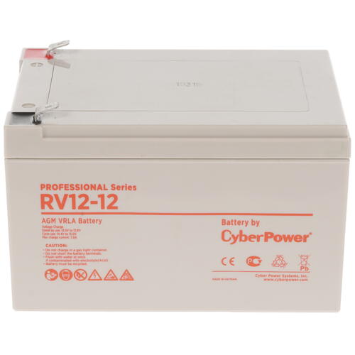 Купить Аккумуляторная батарея для ИБП CyberPower RV 12-12  1648086. Характеристики, отзывы и цены в Донецке