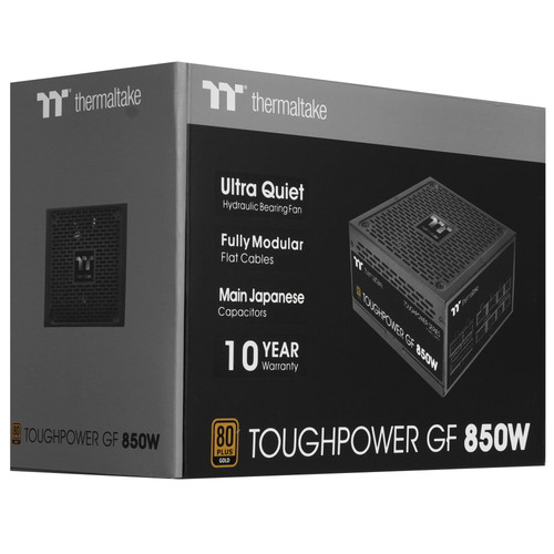 Купить Блок питания Thermaltake Toughpower GF 850W [PS-TPD-0850FNFAGE-2] черный  5626747. Характеристики, отзывы и цены в Донецке