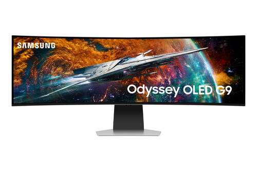 Купить 49" Монитор Samsung Odyssey OLED G95SC S49CG954SI серебристый  5411541. Характеристики, отзывы и цены в Донецке