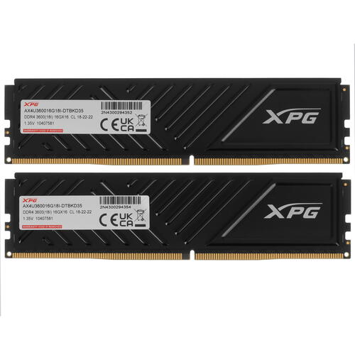 Купить Оперативная память ADATA XPG GAMMIX D35 [AX4U360016G18I-DTBKD35] 32 ГБ  5433310. Характеристики, отзывы и цены в Донецке