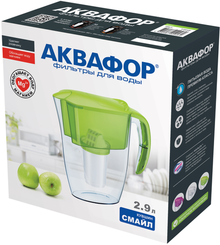 Купить Фильтр-кувшин Аквафор Смайл А5  1353135. Характеристики, отзывы и цены в Донецке
