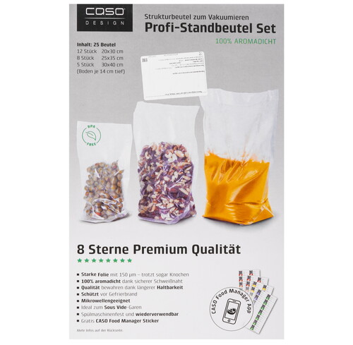 Купить Пакеты для вакуумного упаковщика CASO 1264  9297258. Характеристики, отзывы и цены в Донецке