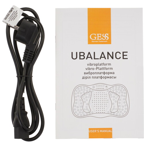 Купить Виброплатформа Gess uBalance черный  9220193. Характеристики, отзывы и цены в Донецке