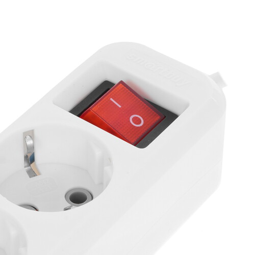 Купить Удлинитель Smartbuy SBE-16-3-07-ZS белый  9192922. Характеристики, отзывы и цены в Донецке