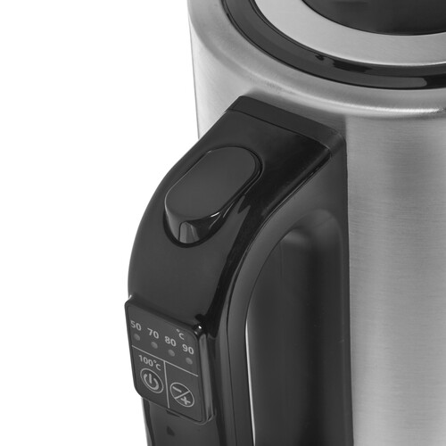 Купить Электрочайник Steba WK 21 INOX серебристый  8164580. Характеристики, отзывы и цены в Донецке