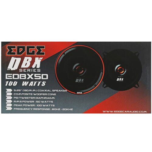 Купить Коаксиальная акустическая система EDGE EDBX5D-E2  5400624. Характеристики, отзывы и цены в Донецке
