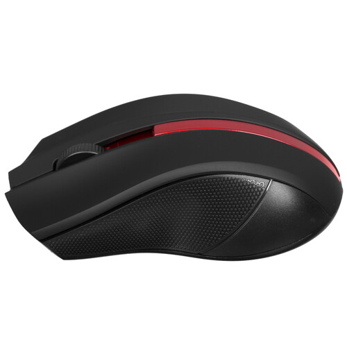 Купить Мышь беспроводная HIPER HOMW-07X-Red [HOMW-073] черный  5605931. Характеристики, отзывы и цены в Донецке