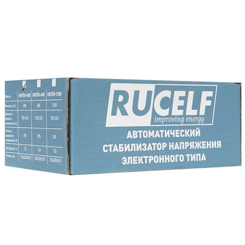 Купить Стабилизатор напряжения RUCELF КОТЕЛ-400  8105912. Характеристики, отзывы и цены в Донецке